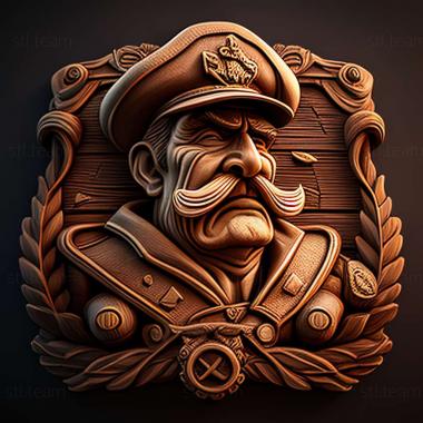 3D модель Гра Pump Action Captain (STL)